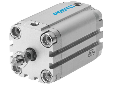 Double-acting compact cylinder ADVU-100-80-A-P-A